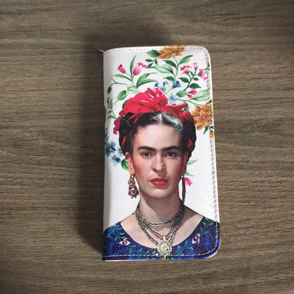 Frida Khalo Real printing wallet